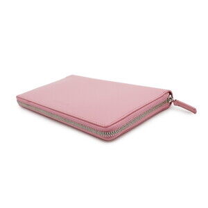 Balenciaga Calf Round Long Wallet Zipper Essential Leather